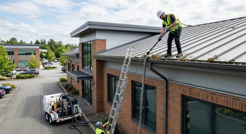 Commercial Gutter Unclogging in Denver, CO