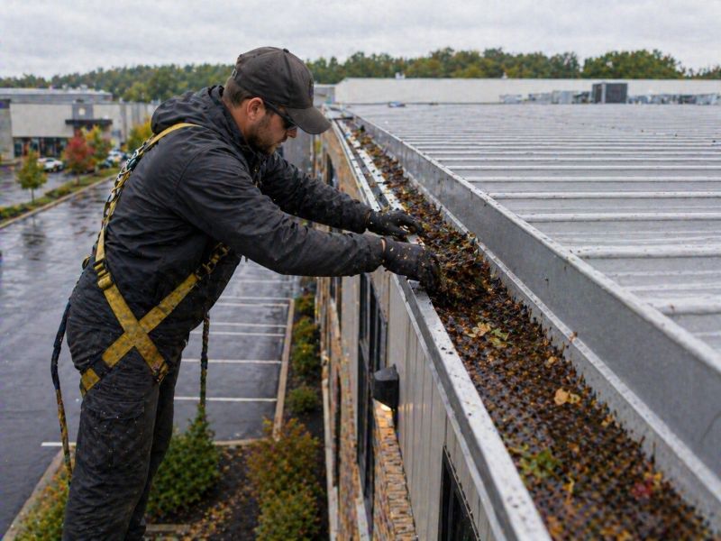 Commercial Gutter Unclogging in Littleton, CO