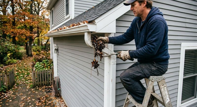 Downspout Blockage Removal in Baltimore, MD
