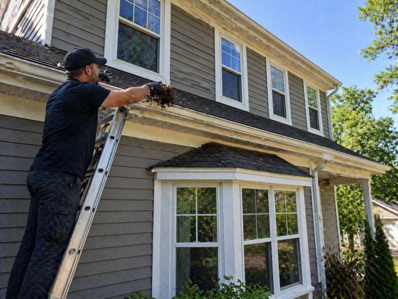Gutter Downspout Unclogging in Richmond, VA