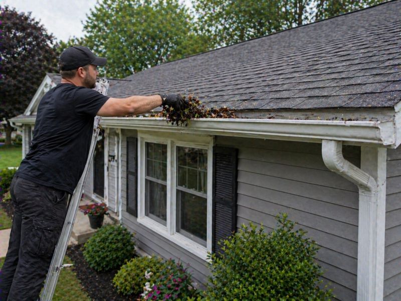 Gutter Leaf Clearing in Westchester County, NY